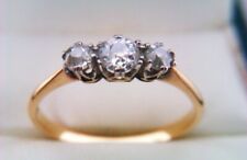 Beautiful 18ct Gold & 0.46cts Of Old Cut Diamonds Ladies Ring Circa 1904 for sale  Shipping to South Africa