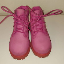Pink timberland boots for sale  Atwater