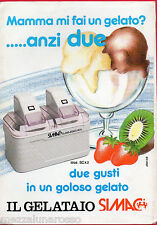 Pubblicità advertising 1989 usato  Monterotondo