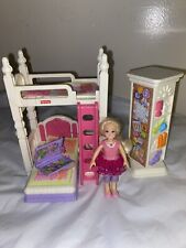 Used, Mattel Fisher Price Loving Family Dollhouse KIDS BEDROOM 2013 Bunk Bed No Chair for sale  Shipping to South Africa