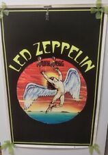 Usado, Póster vintage de la canción del cisne de Led Zeppelin 23 x 35, ¡de colección!  segunda mano  Embacar hacia Argentina