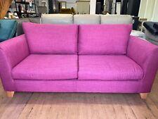 sofology ex display magenta pink sofa for sale  WINSFORD