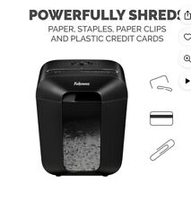 FELLOWES LX50-RS 9-SHEET CROSS CUT PAPER SHREDDER for sale  Shipping to South Africa