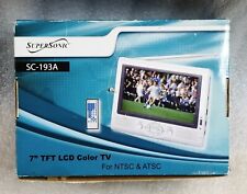 Supersonic #SC-193A 7" TFT LCD Color TV for sale  Shipping to South Africa