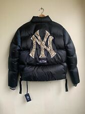 Kith For Major League Baseball New York Yankees Midi Puffer Jacket S NAVY RARE na sprzedaż  PL
