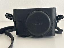 Used, SONY Official Jacket Case LCJ-RXF Black for DSC-RX100M3 RX100M2 RX100 Rx100M3 for sale  Shipping to South Africa