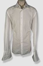 $750 Stefano Ricci Men's White French-Cuff Dress Shirt Size 16.5 / 42 for sale  Shipping to South Africa