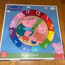 Peppa pig wooden for sale  SEVENOAKS