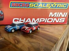 Micro scalextric blue for sale  NOTTINGHAM