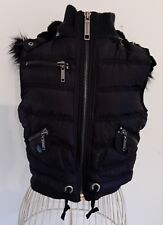 Black gilet puffa for sale  HASLEMERE