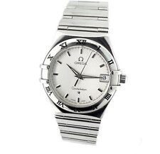 Omega Constellation 396.1201 relógio unissex quartzo 33 mm mostrador prata tamanho médio comprar usado  Enviando para Brazil