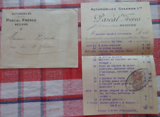 1915 ancienne facture d'occasion  Béziers