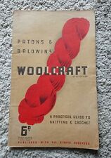 Vintage woolcraft paton for sale  LEICESTER