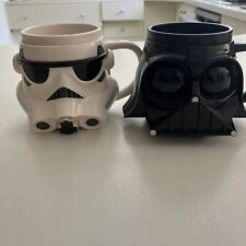 Canecas de plástico colecionáveis Stormtrooper e Darth Vader comprar usado  Enviando para Brazil