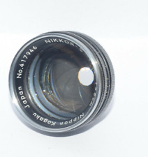Obiektyw Nikon Nikkor 5cm 50mm f1.4 S Nippon Kogaku Dalmierz Obiektyw Czarny, używany na sprzedaż  PL