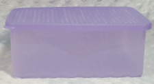 Tupperware średni pojemnik na lodówkę #3999A fioletowa pokrywa #3992, używany na sprzedaż  Wysyłka do Poland