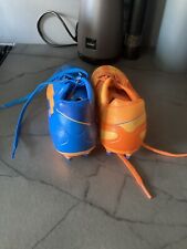 Puma ONE Football Boots. Orange Blue  Great Condition. Size 4 UK for sale  Shipping to South Africa