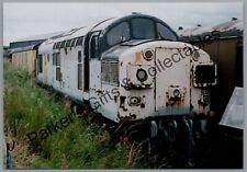 Train Photograph of Railway Diesel Electric Locomotive 37079 at Barrow Hill 2007 usato  Spedire a Italy