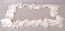Antique cotton lace for sale  UK