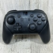 Controle Nintendo Switch Pro sem fio com cabo preto original do fabricante de equipamento original HAC-013 comprar usado  Enviando para Brazil