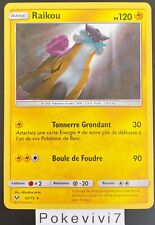 Carte Pokemon RAIKOU 32/73 HOLO SL3.5 Soleil et Lune 3,5 FR NEUF, używany na sprzedaż  Wysyłka do Poland