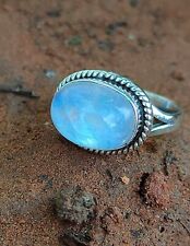 Rainbow moonstone ring for sale  Shipping to Ireland