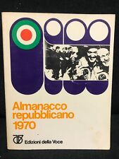 Almanacco repubblicano 1970 usato  Roma