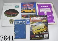 Lote de catálogos de piezas de Ford 1977 Mustang dueños manuales revistas anuncios  segunda mano  Embacar hacia Argentina