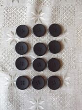 Black buttons for sale  LEYLAND