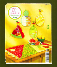 Festive Fruit Potholders Sewing Pattern~Great for Gifts!~Kwik Sew 115~UNCUT for sale  Shipping to South Africa