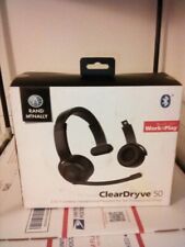 Usado, Fones de ouvido/fone de ouvido Bluetooth sem fio Rand McNally ClearDryve 50 2 em 1 (preto) comprar usado  Enviando para Brazil