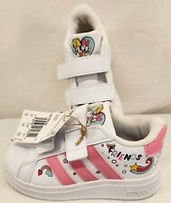 Usado, Tenis Adidas x Disney para niñas Grand Court Minnie Mouse blancas rosadas GY6628 EE. UU.: 8 K segunda mano  Embacar hacia Argentina