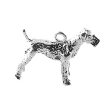 Sterling silver airedale for sale  CLACTON-ON-SEA