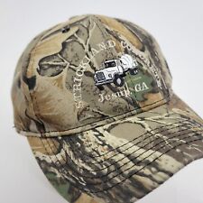 Strickland Concrete Hat Cap Jesup Georgia Cement Truck Camo Snapback, used for sale  Shipping to South Africa