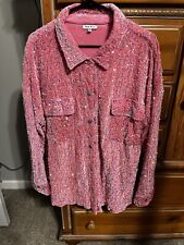 Sequin velour top for sale  Carrollton