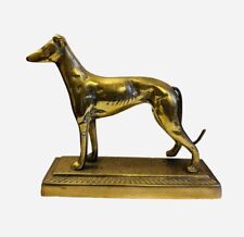 Antique brass greyhound for sale  ASHBY-DE-LA-ZOUCH