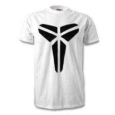 Kobe Bryant Emblem LOGO T-Shirt Black Mamba Los Angeles Lakers Basketball for sale  Shipping to South Africa