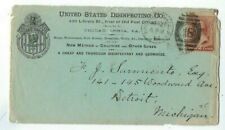 1886 Philadelphia PA Publicidad Estados Unidos DESINFECTANTE germicida 2c #210  segunda mano  Embacar hacia Argentina