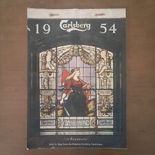 Calendrier carlsberg 1954 d'occasion  Biscarrosse