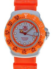 Relógio masculino 35mm Tag Heuer F1 Formula 1 profissional laranja/cinza ref: 373.513! comprar usado  Enviando para Brazil