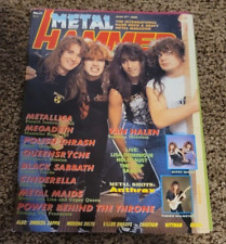 Usado, Revista Metal Hammer junho de 1988 Metallica Megadeth Van Halen Black Sabbath comprar usado  Enviando para Brazil