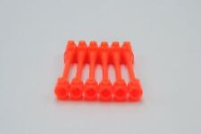 LEGO 6 X Pistola Láser Trans-Neón Naranja BARRA 1x8 Ladrillo 1x2 Curvo Extremo Superior 30359a segunda mano  Embacar hacia Argentina