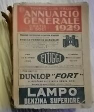 Annuario generale 1929 usato  Alghero