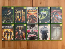 Lote de 10 juegos originales de Xbox PROBADOS y funcionando completos en caja EN CAJA, usado segunda mano  Embacar hacia Argentina