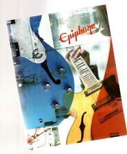 2002 EPIPHONE Catálogo/Folheto: Les Paul,Lennon,GOTH,Archtop,BASS,Vee,ACE,G-400 comprar usado  Enviando para Brazil