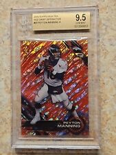 2015 Topps High TEK Red Orbit Diffactor Peyton Manning BGS 9.5 for sale  Shipping to South Africa