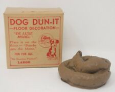 1951 E.O.D & CO Dog Dun It Floor Decoração Modelo Deluxe Brincadeira novidade piada cocô comprar usado  Enviando para Brazil