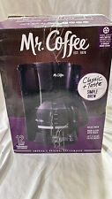 Cafeteira programável Mr. Coffee Classic Taste Simple Brew 12 xícaras preta comprar usado  Enviando para Brazil