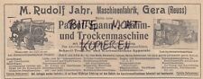 Gera werbung 1911 gebraucht kaufen  Leipzig