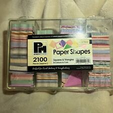 Papermania paper shapes for sale  IPSWICH